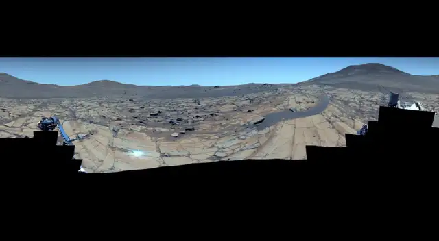 ¿Cielo azul en Marte? El rover Perseverance capta increíble imagen de la atmósfera del planeta rojo.
