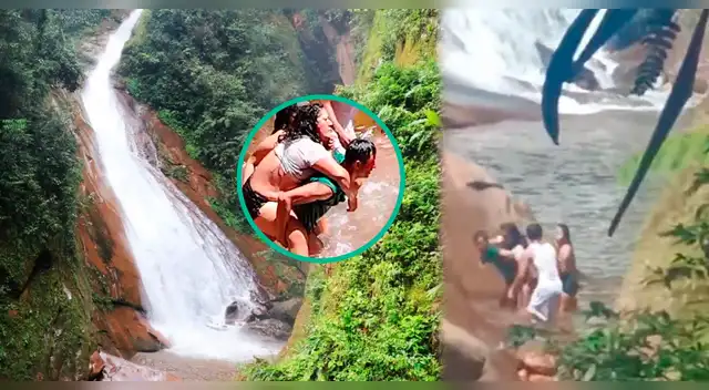 Imágenes desgarradoras: letal derrumbe en catarata Velo de la Novia en Ucayali deja DOS muertos y cerca de 8 heridos Imágenes desgarradoras: letal derrumbe en catarata Velo de la Novia en Ucayali deja DOS muertos y cerca de 8 heridos