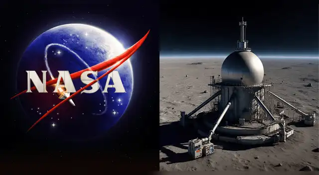 La NASA construirá el primer reactor nuclear en la Luna para 2030.