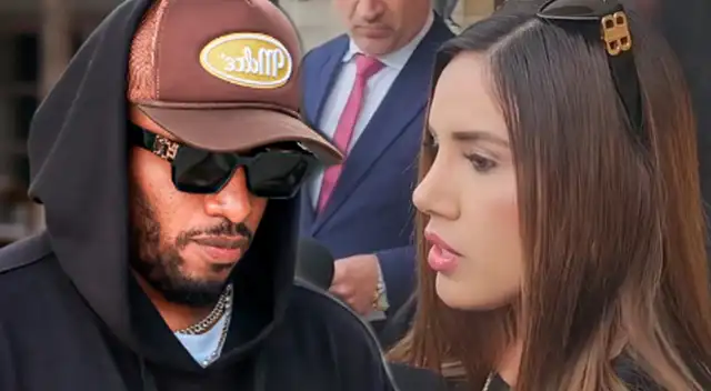 Darinka Ramírez arremete contra Jefferson Farfán. Darinka Ramírez arremete contra Jefferson Farfán.