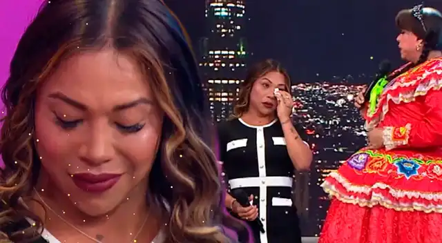 Dayanita vuelve a llorar en televisión.