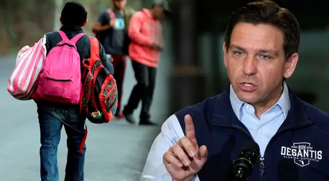 Ron DeSantis impone nuevas leyes en Florida que afectarán a inmigrantes. Ron DeSantis impone nuevas leyes en Florida que afectarán a inmigrantes.