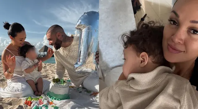 Angie Arizaga y Jota Benz le celebraron el primer añito a su hijo con un increíble viaje.