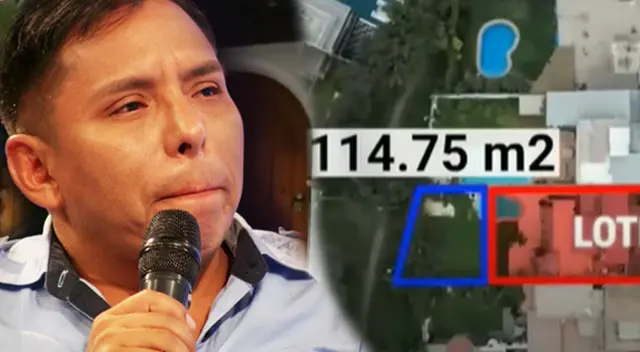 Edwin Sierra en el OJO DE LA TORMENTA por invadir 114 metros de parque en Surco