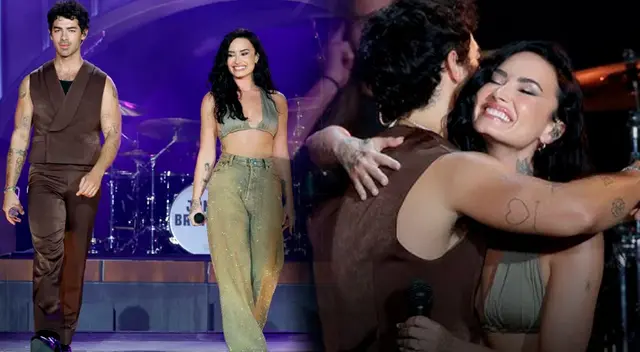 Demi Lovato y Joe Jonas enloquecieron a fans.