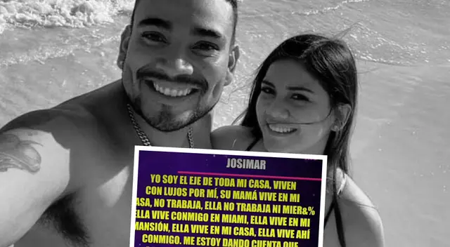 CONFIRMAN ruptura entre María Fe Saldaña y Josimar tras INFIDELIDAD con 'prima' e INDIGNANTES audios del cantante CONFIRMAN ruptura entre María Fe Saldaña y Josimar tras INFIDELIDAD con 'prima' e INDIGNANTES audios del cantante