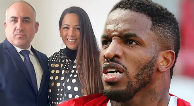 Melissa Klug se dejó ver con su abogado tras ausencia de Jefferson Farfán en conciliación.