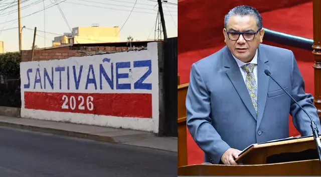 pintas políticas reavivan polémica por posible candidatura de Juan José Santiváñez pintas políticas reavivan polémica por posible candidatura de Juan José Santiváñez