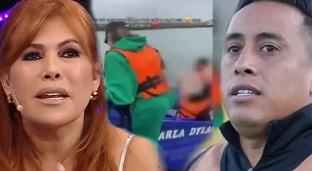 Magaly Medina arremetió contra Christian Cueva en vivo.