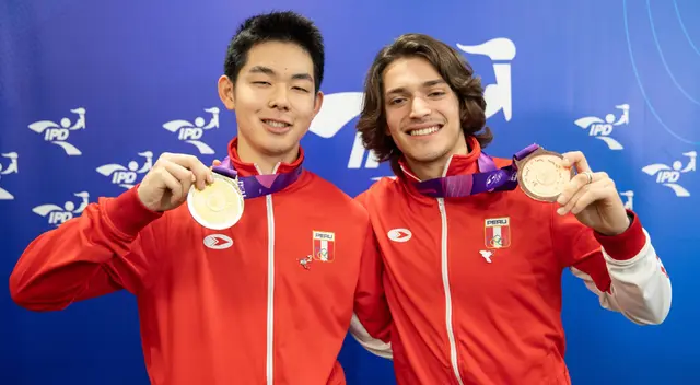 Renzo Fukuda y Lukas Eichhorn reciben homenaje del IPD