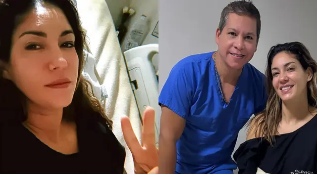 Tilsa Lozano fue operada por dolores casuados por sus implantes mamarios.