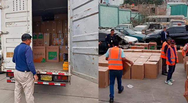 Golpe al contrabando en Pucusana: incautan cargamento ilegal de cigarrillos y juguetes rumbo a Lima Golpe al contrabando en Pucusana: incautan cargamento ilegal de cigarrillos y juguetes rumbo a Lima