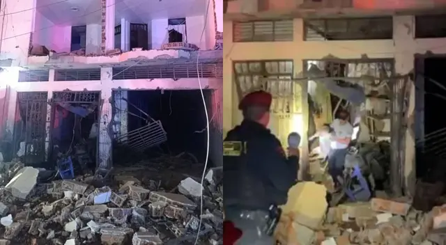 Atentado con dinamita en Trujillo: explosión destruye viviendas y deja heridos en la avenida Perú