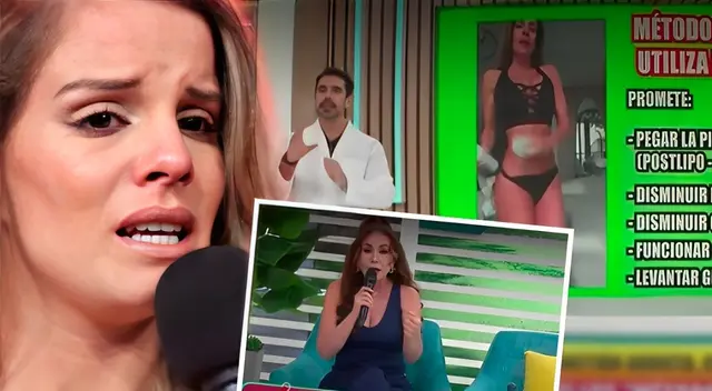 'América Hoy' DESTRUYE EN VIVO línea de productos de belleza de Alejandra Baigorria y expone evidencia 'América Hoy' DESTRUYE EN VIVO línea de productos de belleza de Alejandra Baigorria y expone evidencia