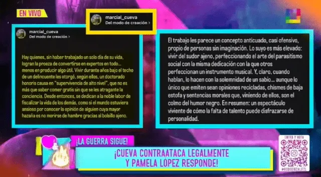 Hermano de Cueva vía redes sociales.