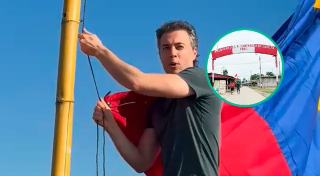 Daniel Quintero es denunciado penalmente por izar bandera colombiana en territorio del Perú