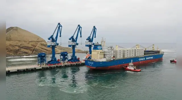 Puerto de Chancay cierra semestre con resultados positivos y presión geopolítica