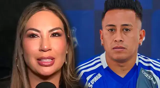 Pamela López explotó contra Christian Cueva en uns transmisión en vivo.