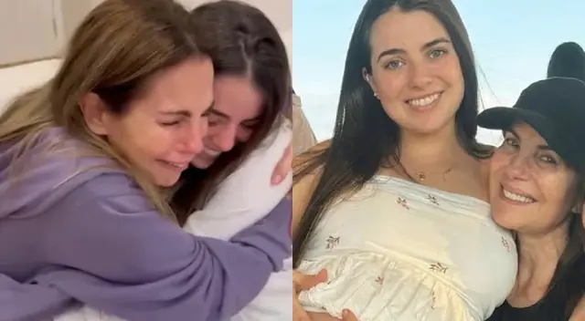 Karina Calmet compartió la primera foto de su nieto.