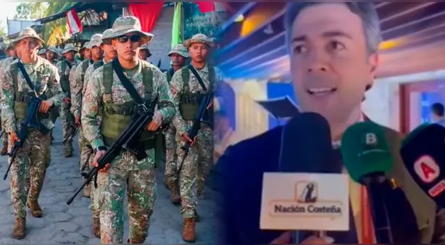 Precandidato colombiano reveló que él puso su bandera en un sector de Santa Rosa de Loreto