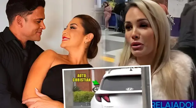 Mujer del 'auto rana' de Christian Domínguez revela que cantante le estaría siendo INFIEL a Karla Tarazona en provincia