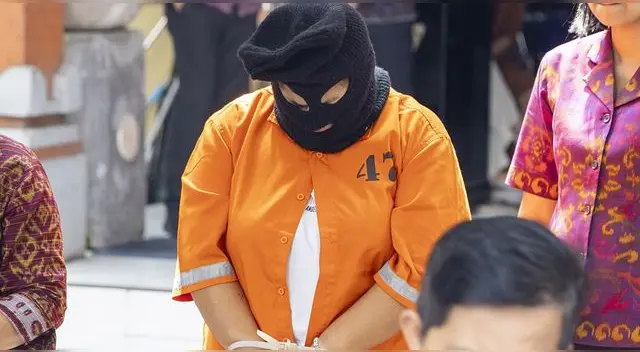 La peruana de 42 años fue detenida por autoridades de Indonesia con 1,4 kilos de cocaína