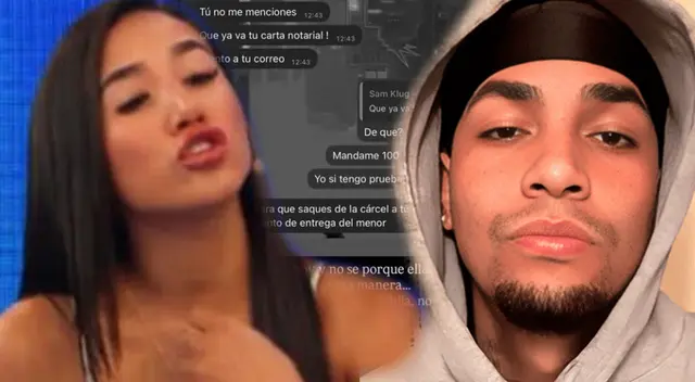 Samahara Lobatón acusó a Youna de retener a su hija en Estados Unidos.