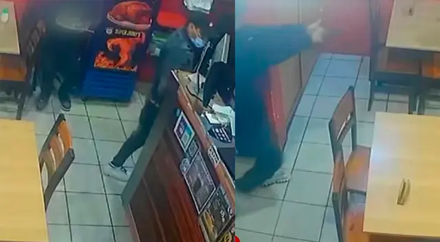 BRUTAL asalto en BARRANCO: delincuentes ARMADOS encañonan a comensales y arrasan con dinero y celulares en SEGUNDOS BRUTAL asalto en BARRANCO: delincuentes ARMADOS encañonan a comensales y arrasan con dinero y celulares en SEGUNDOS