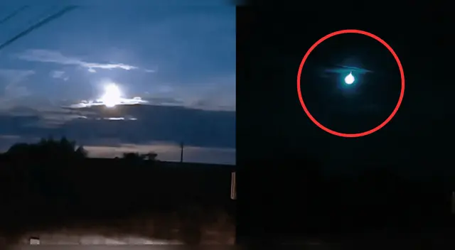 Inesperada "bola de fuego" iluminó el cielo nocturno de Kyushu y sorprendió a los residentes.