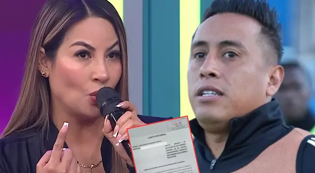 Pamela López no cree que Christian Cueva le haya enviado carta notarial. Pamela López no cree que Christian Cueva le haya enviado carta notarial.