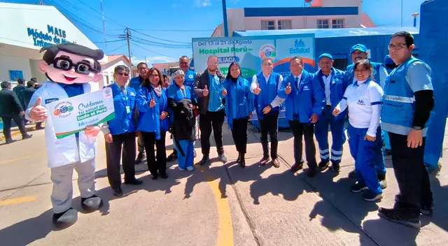 Hospital Perú de EsSalud brinda más de 4,800 atenciones durante heladas