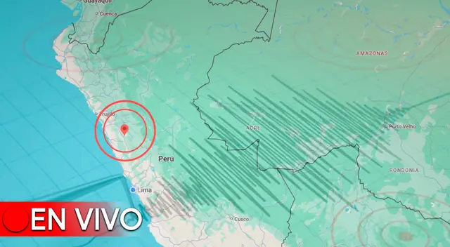 Conoce EN VIVO los temblores que ocurren en el Perú, según IGP.