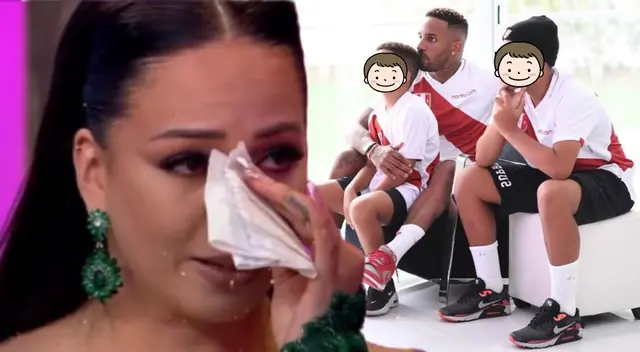 Melissa Klug se quiebra en entrevista ante polémica por Jefferson Farfán y sus hijos.