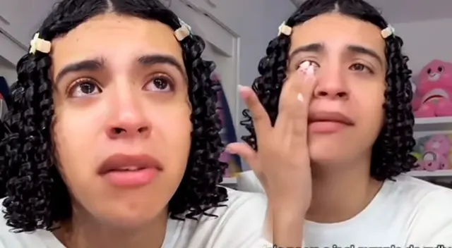 Valentino no pudo evitar llorar en 'live'.