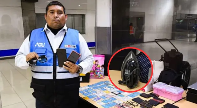 Desde una olla arrocera hasta una plancha de ropa: la sorprendente lista de objetos perdidos en el Metropolitano