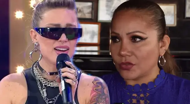 Leslie Shaw se mostró visiblemente molesta al encontrar a la prensa en evento.