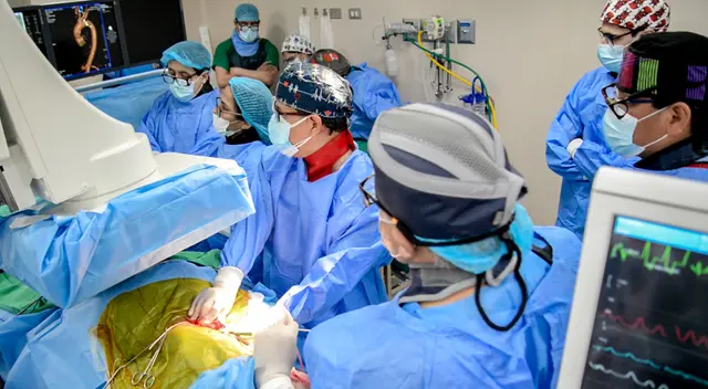 Paciente de 74 años sobrevive gracias a innovador procedimiento TAVI realizado en el Incor de EsSalud