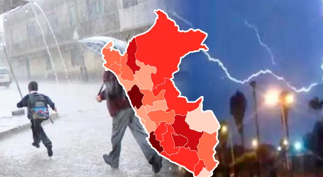 ¡Alerta! Dos fenómenos ocurrirán mañana al mismo tiempo y afectarán a 11 regiones, según Senamhi ¡Alerta! Dos fenómenos ocurrirán mañana al mismo tiempo y afectarán a 11 regiones, según Senamhi