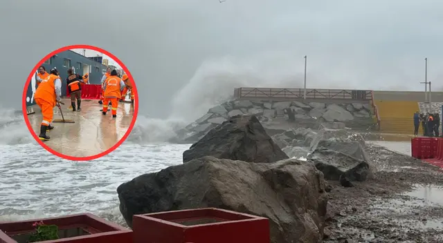Oleaje anómalo hace que el mar se salga en La Punta y deja un muerto en la costa peruana
