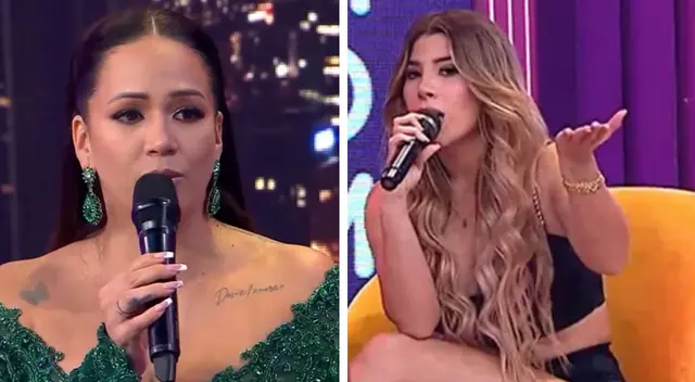 La empresaria y su mensaje para la cantante. La empresaria y su mensaje para la cantante.