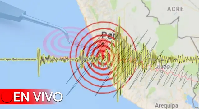 Conoce EN VIVO los temblores que ocurren en el Perú, según IGP.
