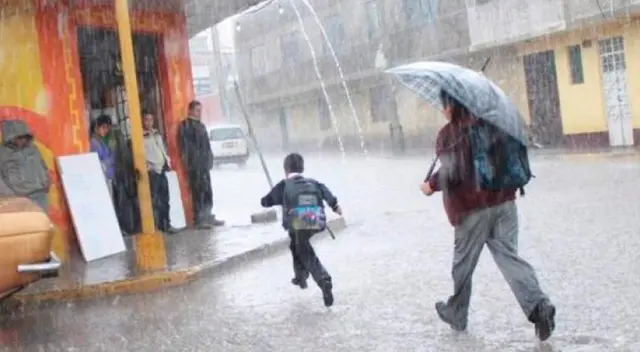 Descubre las regiones que se verán afectadas, según Senamhi.