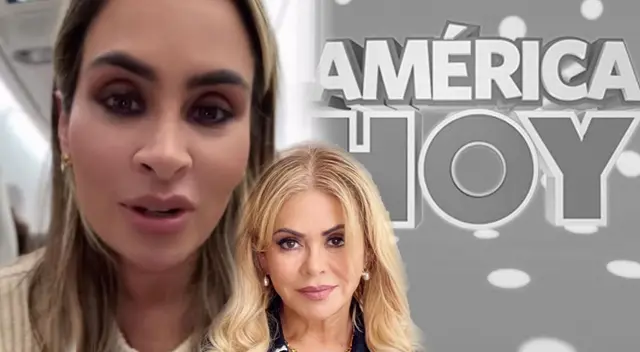 Ethel Pozo 'SE PRONUNCIA' tras CANCELACIÓN en vivo de 'América Hoy' y se va del Perú: "Muchas emociones totales"