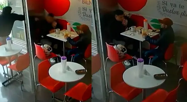 Sujeto estaba tomando desayuno cuando fue cruelmente asesinado.