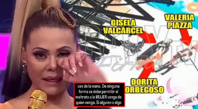 Gisela Valcárcel reapareció en sus redes sociales con un inesperado mensaje.