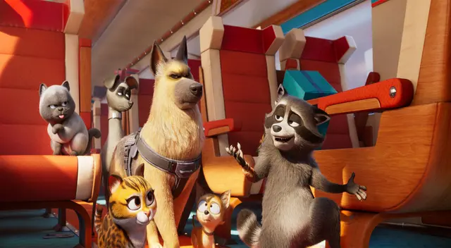 Llega a los cines película animada Mascotas al rescate.
