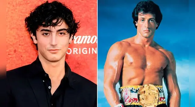 Anthony Ippolito interpretará a Sylvester Stallone en una nueva película de 'Rocky'. Foto: composición EP