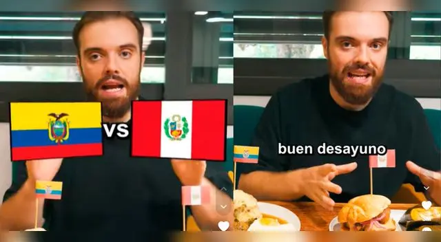 El pan con chicharró se enfrenta ahora al 'bolón ecuatoriano' en la competencia de comida de Ibai LLanos