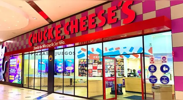 Chuck E Cheese abrió su primer tienda en Perú hace 10 años Chuck E Cheese abrió su primer tienda en Perú hace 10 años