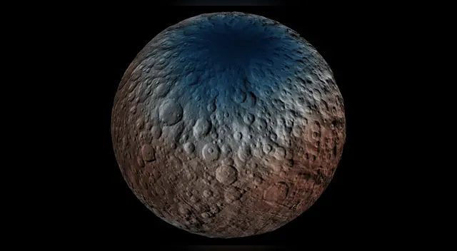 Ceres: el planeta enano que pudo albergar vida hace millones de años.